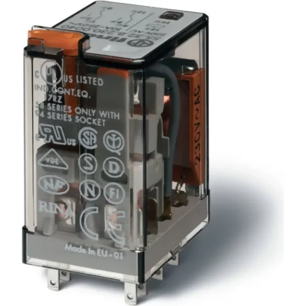 رله 553390240090 فیندر سه کنتاکت 10 آمپر 24V-DC