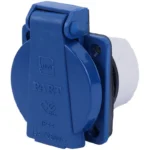 پریز تک فاز تابلویی آبی پارت الکتریک کد 124