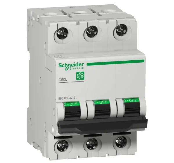 کلید مینیاتوری 3 پل 6 آمپر اشنایدر