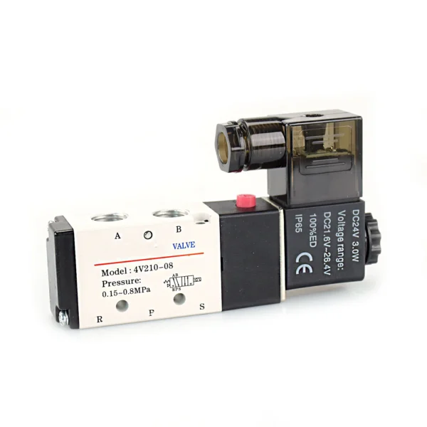 شیر برقی 5 به 2 پنوماتیک airtac مدل 4v210-08