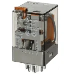 رله 553380240050 فیندر سه کنتاکت ۱۰ آمپر 24V-AC
