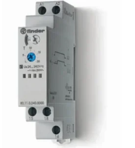 تایمر ON-Delay 801102400000 فیندر تک کنتاکت 16 آمپر AC/DC