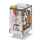 رله 553281100054 فیندر دو کنتاکت ۱۰ آمپر 110V-AC