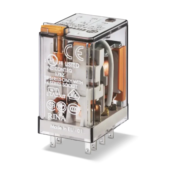 رله 553281100054 فیندر دو کنتاکت ۱۰ آمپر 110V-AC