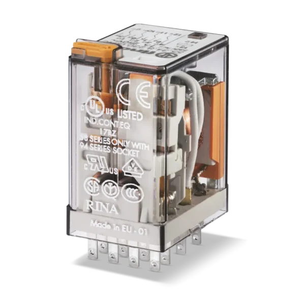رله 553480600054 فیندر چهار کنتاکت ۷ آمپر 60V-AC