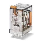 رله 553481100054 فیندر چهار کنتاکت ۷ آمپر 110V-AC