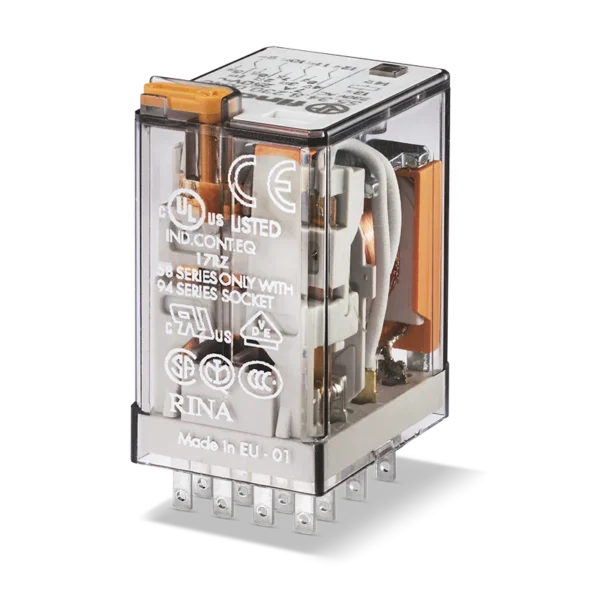 رله 553481100054 فیندر چهار کنتاکت ۷ آمپر 110V-AC