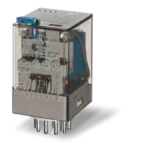 رله 601390240040 فیندر سه کنتاکت 10 آمپر 24V-DC 11 پین
