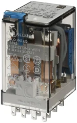 رله 553491100094 فیندر چهار کنتاکت ۷ آمپر 110V-DC