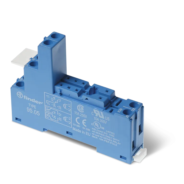 پایه سوکت SMA9505 فیندر با نگهدارنده فلزی