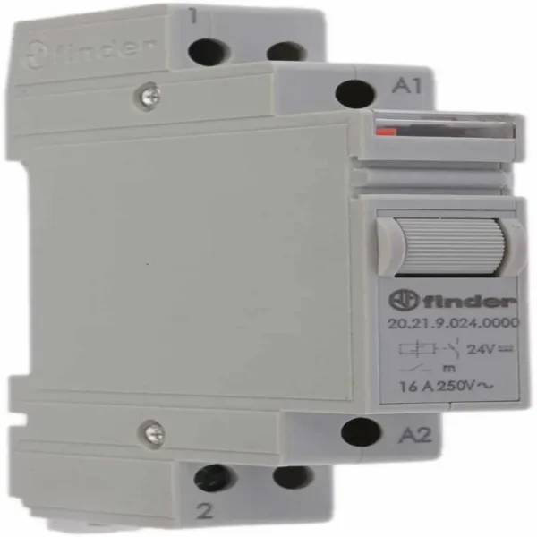 رله 202190240000 فیندر ضربه‌ای یک باز 16 آمپر 24V-DC