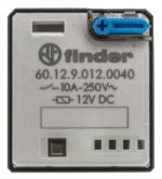 رله 601290120040 فیندر دو کنتاکت 10 آمپر 12V-DC 8 پین