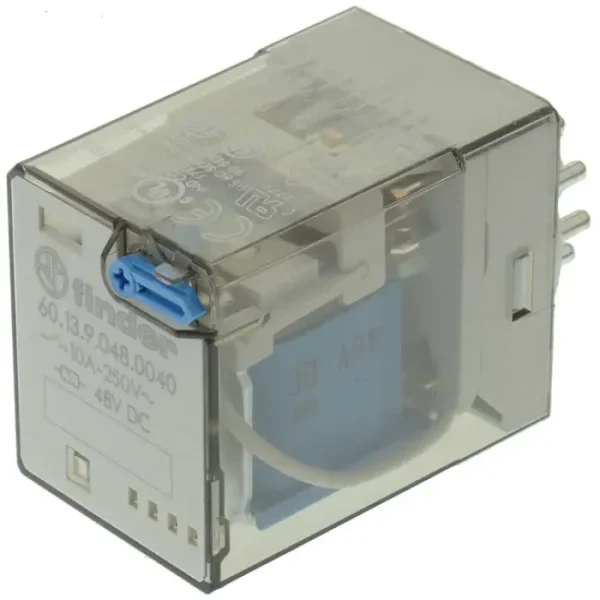 رله 601390480040 فیندر سه کنتاکت 10 آمپر 48V-DC 11 پین