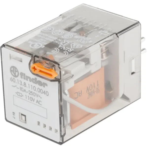 رله 601381100040 فیندر سه کنتاکت 10 آمپر 110V-AC 11 پین