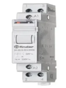 رله 202380240000 فیندر ضربه‌ای یک باز و یک بسته 16 آمپر 24V-AC