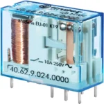 رله 406290240000 فیندر دو کنتاکت ۱۰ آمپر 24V-DC