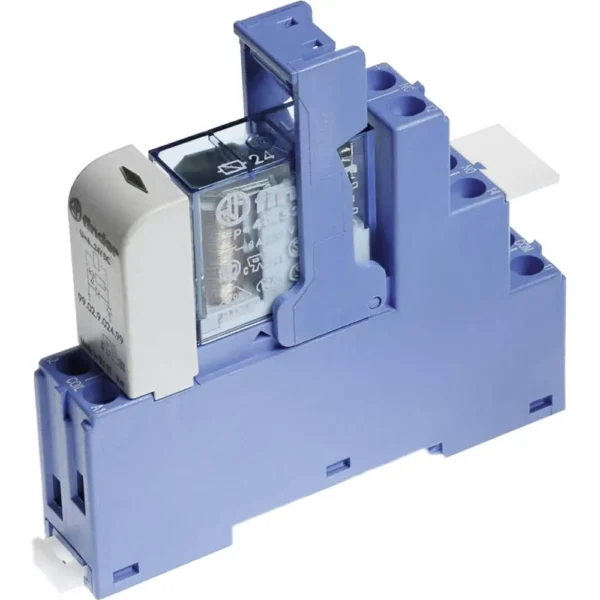 رله PLC 485270240050 فیندر 24V DC دو کنتاکت 8 آمپر