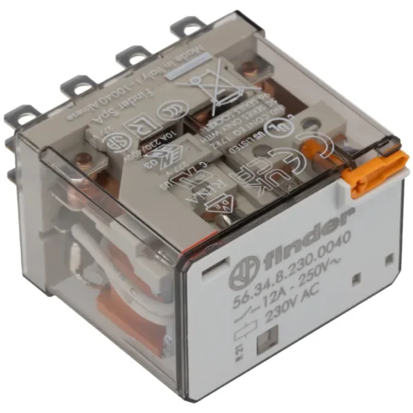 رله 563482300040 فیندر چهار کنتاکت 12 آمپر 230V-AC
