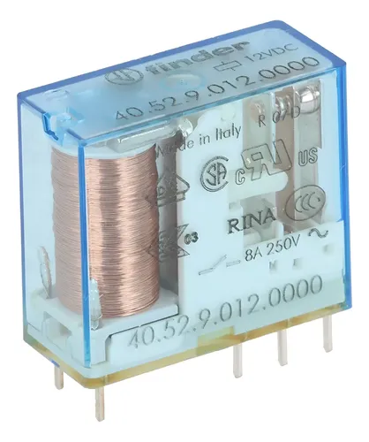 رله 405290120000 فیندر دو کنتاکت ۸ آمپر 12V-DC