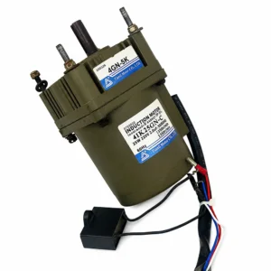 موتور گیربکس آسنکرون Tianli مدل 4IK25GN-C به همراه گیربکس 4GN-5K (استفاده شده)