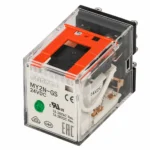 رله 8 پایه دو کنتاکت امرن OMRON مدل MY2N-GS 24VDC (استفاده شده)