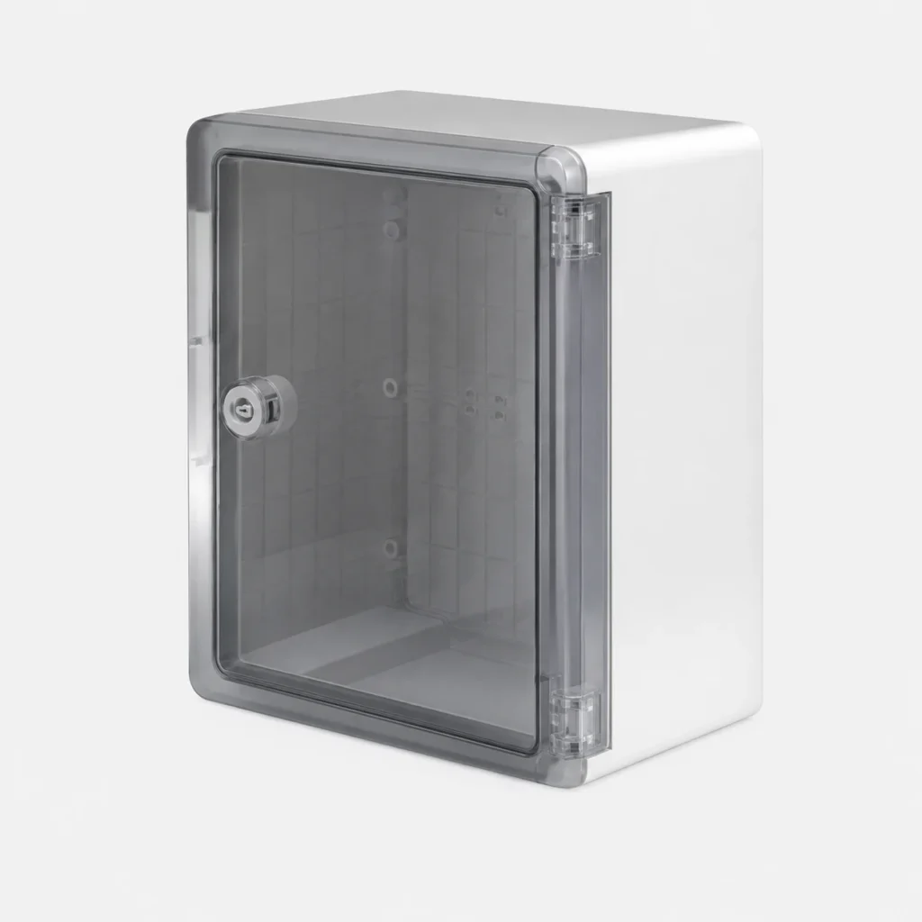 تابلو برق درب شفاف 13×30×20 سانتی متر World Plast